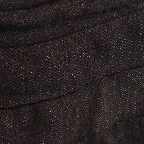 Comptoir does Cottonnier Black Wrap Skirt & Silver thread with fabric crinkle. - Picture 4 of 10